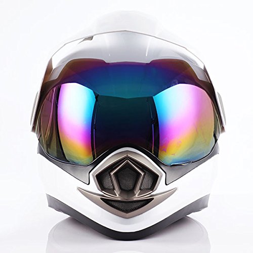 1Storm Dual Sport Helmet Motorcycle Full Face Motocross Off Road Bike: HGXP14A