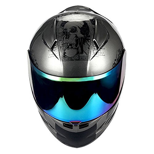 1STORM MOTORCYCLE FULL FACE HELMET MECHANIC: HJDJ11