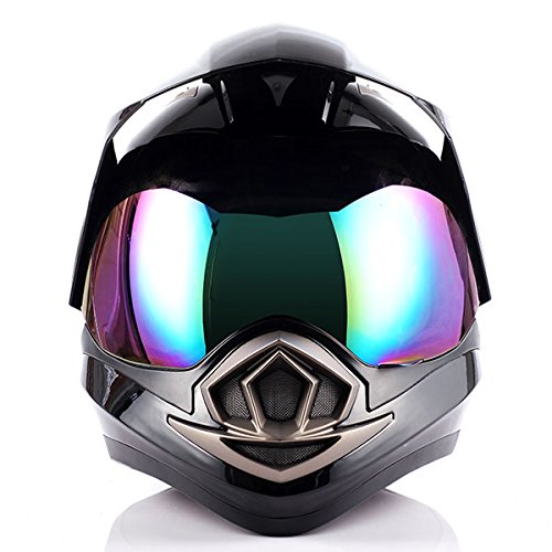 1Storm Dual Sport Helmet Motorcycle Full Face Motocross Off Road Bike: HGXP14A