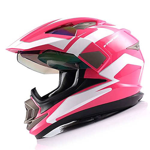 1Storm Dual Sport Helmet Motorcycle Full Face Motocross Off Road Bike: HGXP14A