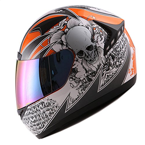 1STORM MOTORCYCLE FULL FACE HELMET BIKE BOOSTER HG335CLS