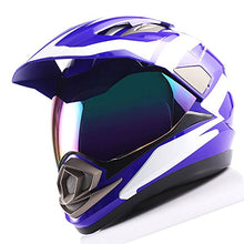 1Storm Dual Sport Helmet Motorcycle Full Face Motocross Off Road Bike: HGXP14A
