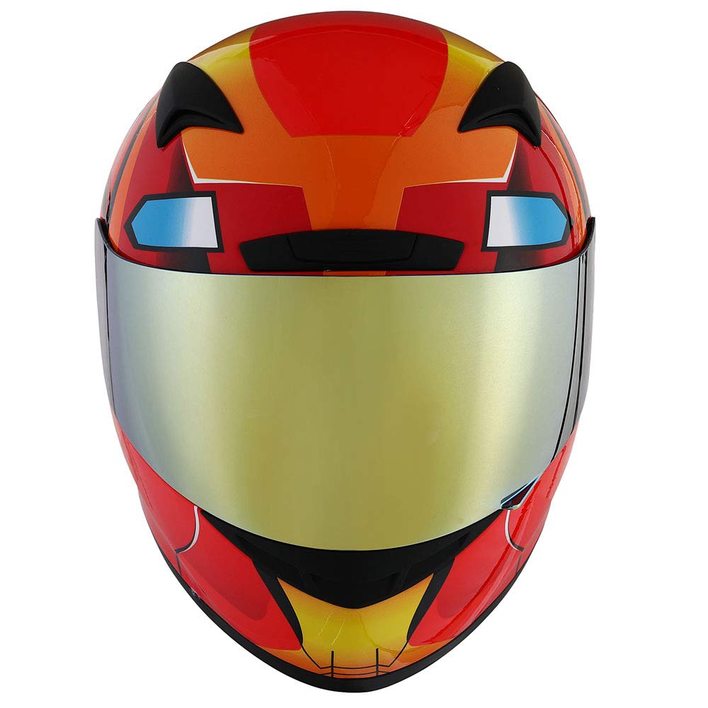1STORM MOTORCYCLE FULL FACE HELMET BIKE BOOSTER HG335CLS