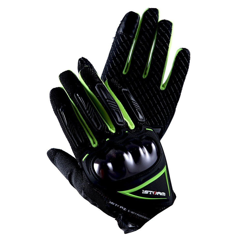 1Storm Motocross Motorcycle Gloves BMX MX Bike Bicycle Cycling Hard Reinforced Knuckle Touch Screen: GLV_MC44