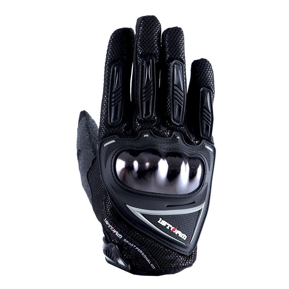 1Storm Motocross Motorcycle Gloves BMX MX Bike Bicycle Cycling Hard Reinforced Knuckle Touch Screen: GLV_MC44