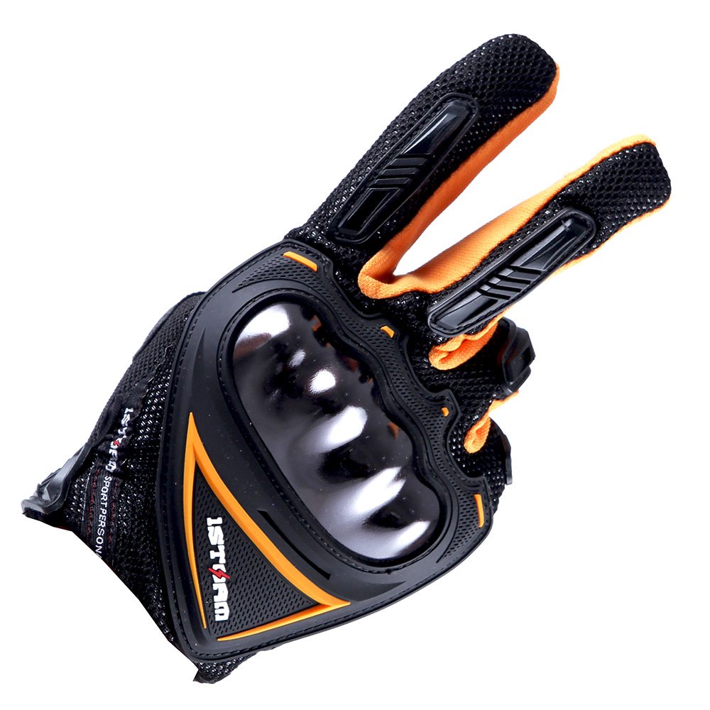 1Storm Motocross Motorcycle Gloves BMX MX Bike Bicycle Cycling Hard Reinforced Knuckle Touch Screen: GLV_MC44