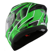 1Storm Motorcycle Dual Visor Full Face Helmet Panther: HJK316clear