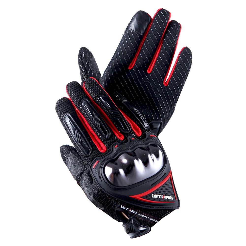 1Storm Motocross Motorcycle Gloves BMX MX Bike Bicycle Cycling Hard Reinforced Knuckle Touch Screen: GLV_MC44