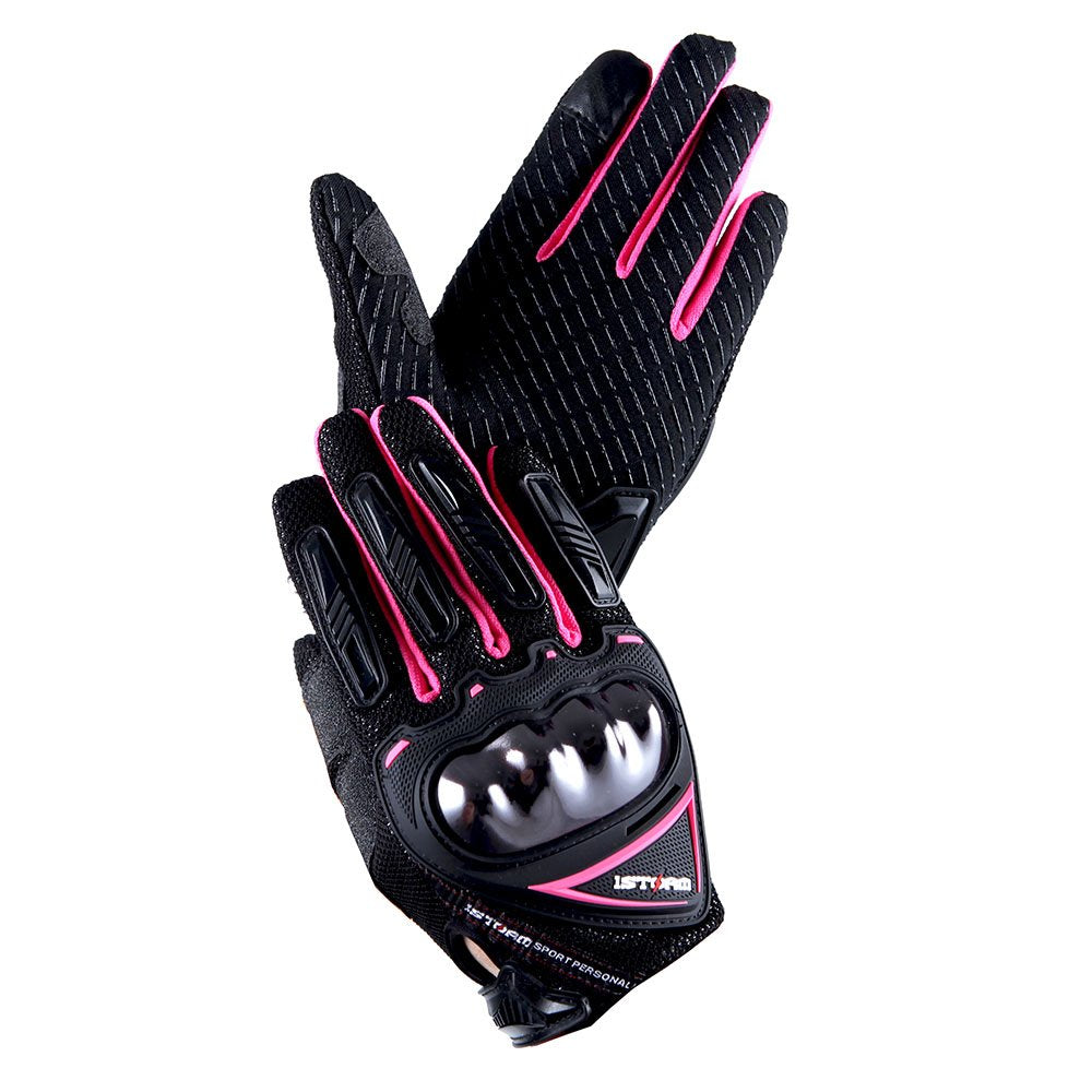 1Storm Motocross Motorcycle Gloves BMX MX Bike Bicycle Cycling Hard Reinforced Knuckle Touch Screen: GLV_MC44