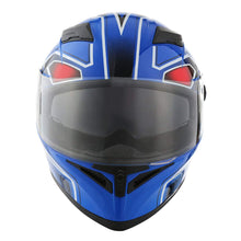 1Storm Motorcycle Dual Visor Full Face Helmet Panther: HJK316clear