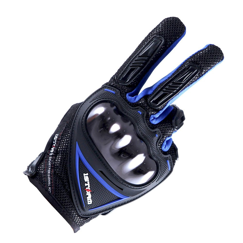 1Storm Motocross Motorcycle Gloves BMX MX Bike Bicycle Cycling Hard Reinforced Knuckle Touch Screen: GLV_MC44