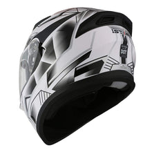 1Storm Motorcycle Dual Visor Full Face Helmet Panther: HJK316clear