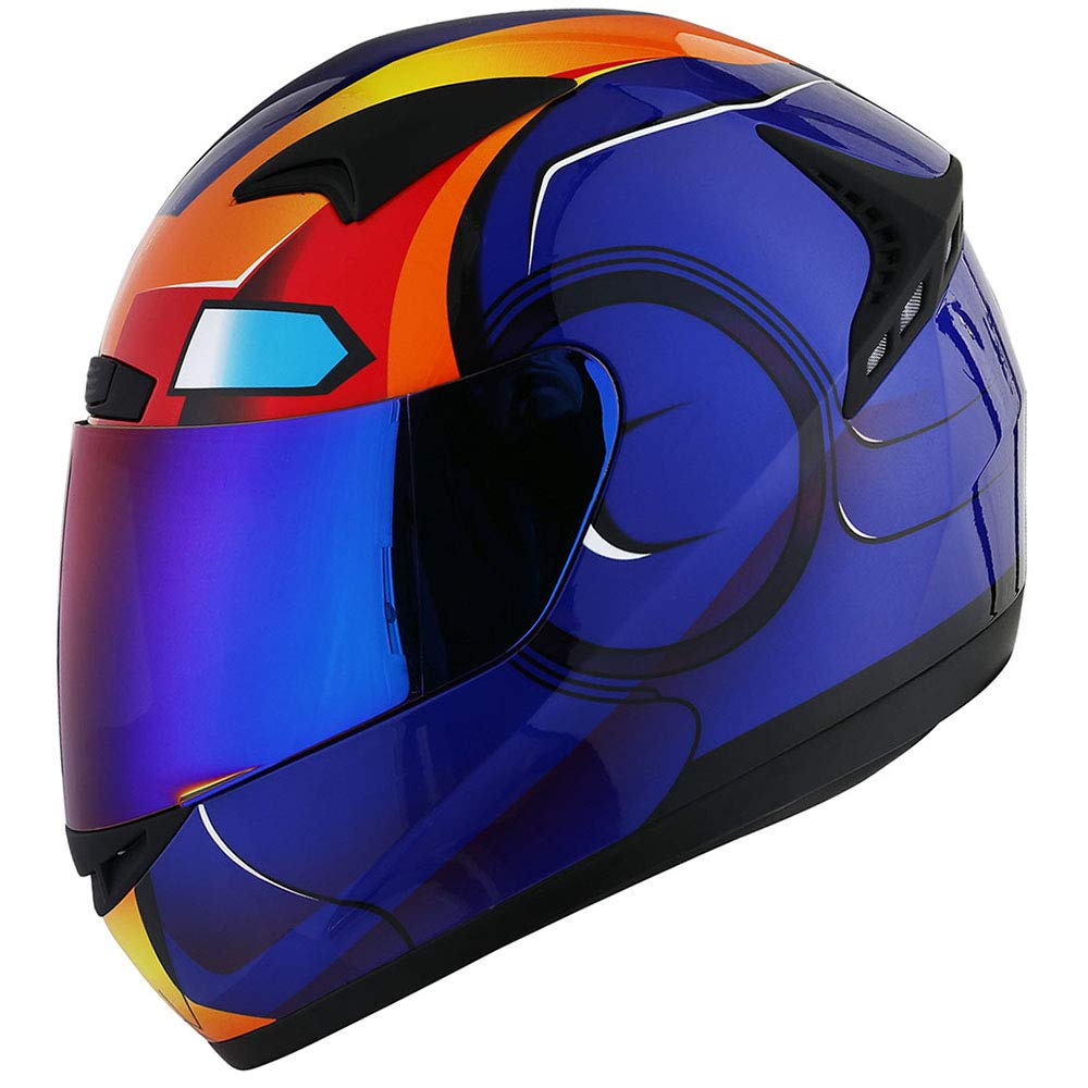 1STORM MOTORCYCLE FULL FACE HELMET BIKE BOOSTER HG335CLS