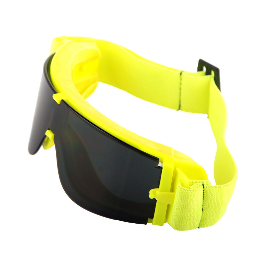 Motorcycle Goggles Scooter Mopeds Half Helmet Vintage Vespa Pilot Aviator Style + One Extra Black Lens and One Extra Yellow Lens, GK_X008