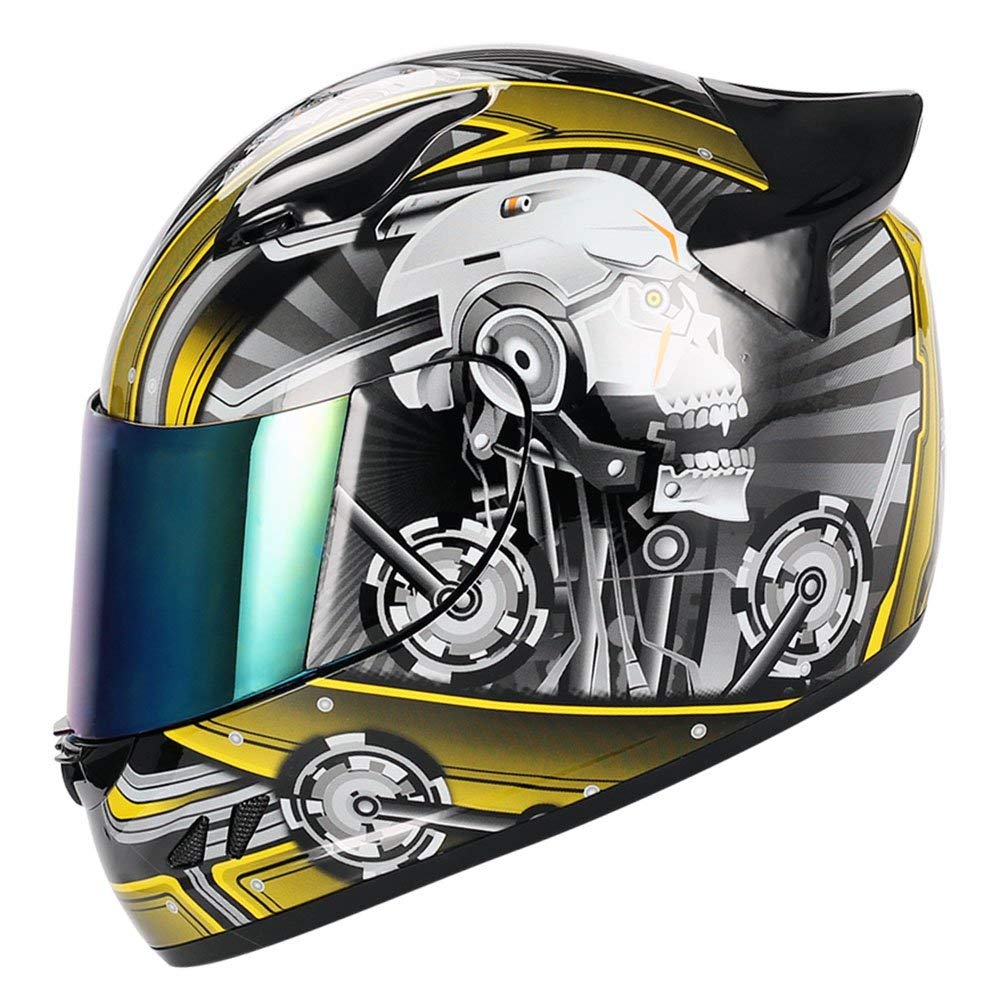 1STORM MOTORCYCLE BIKE FULL FACE CLOSE OUT HELMET MECHANIC: HJDJ11CLS
