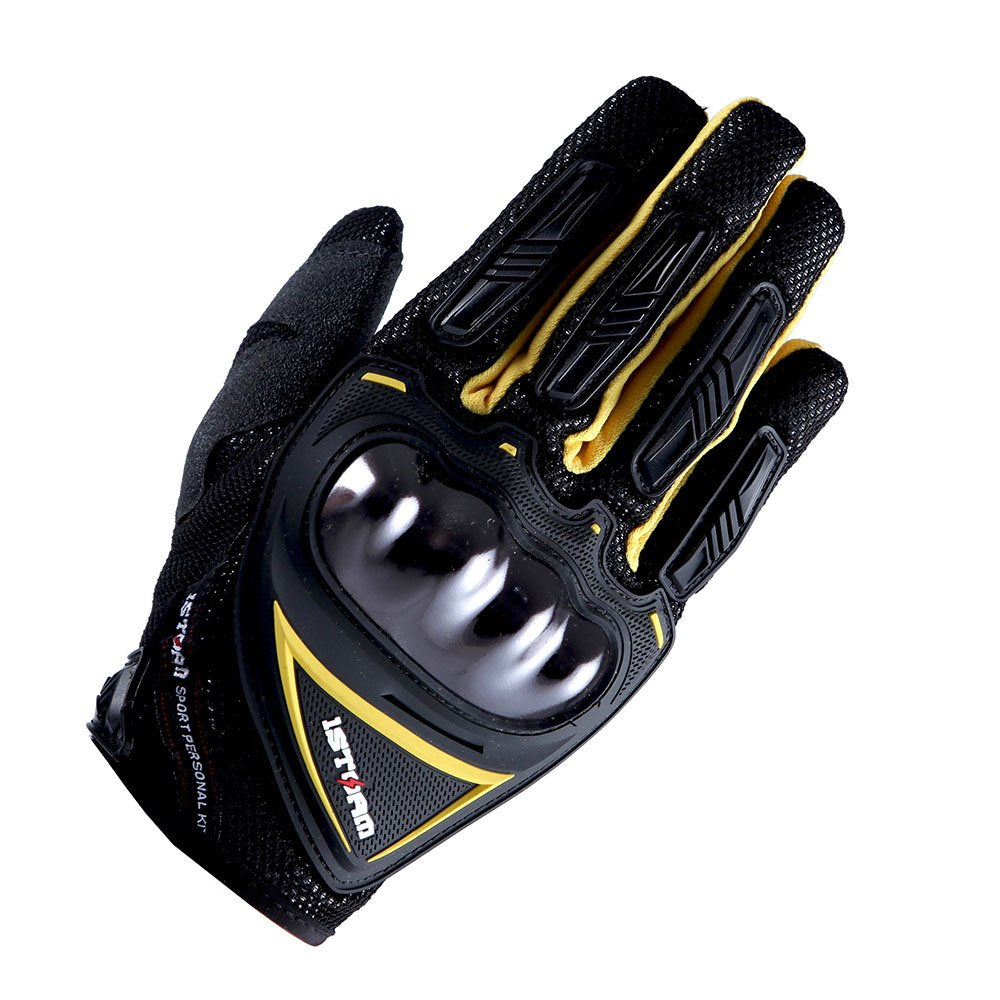 1Storm Motocross Motorcycle Gloves BMX MX Bike Bicycle Cycling Hard Reinforced Knuckle Touch Screen: GLV_MC44