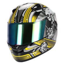 1STORM MOTORCYCLE FULL FACE HELMET MECHANIC: HJDJ11