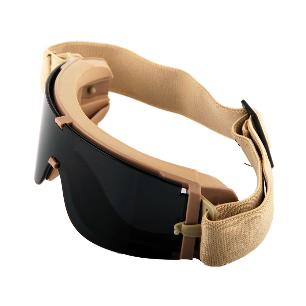 Motorcycle Goggles Scooter Mopeds Half Helmet Vintage Vespa Pilot Aviator Style + One Extra Black Lens and One Extra Yellow Lens, GK_X008