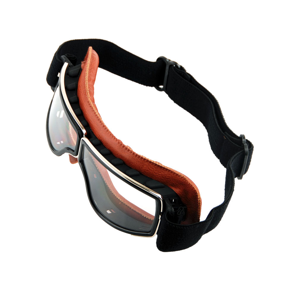 Motorcycle Goggles Scooter Mopeds Half Helmet Vintage Vespa Pilot Aviator Style, GK_631