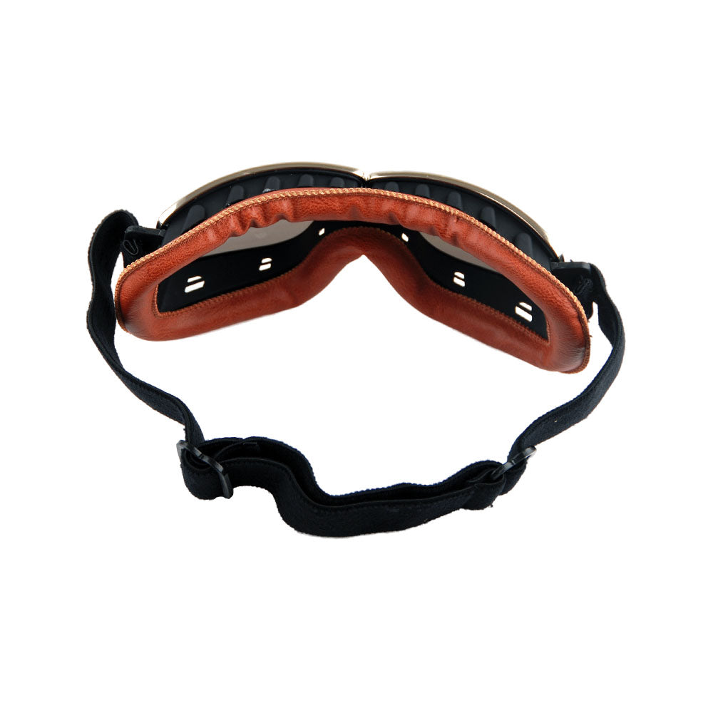 Motorcycle Goggles Scooter Mopeds Half Helmet Vintage Vespa Pilot Aviator Style, GK_631