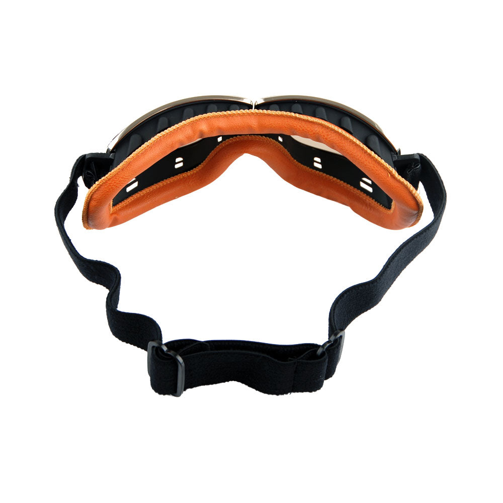 Motorcycle Goggles Scooter Mopeds Half Helmet Vintage Vespa Pilot Aviator Style, GK_631