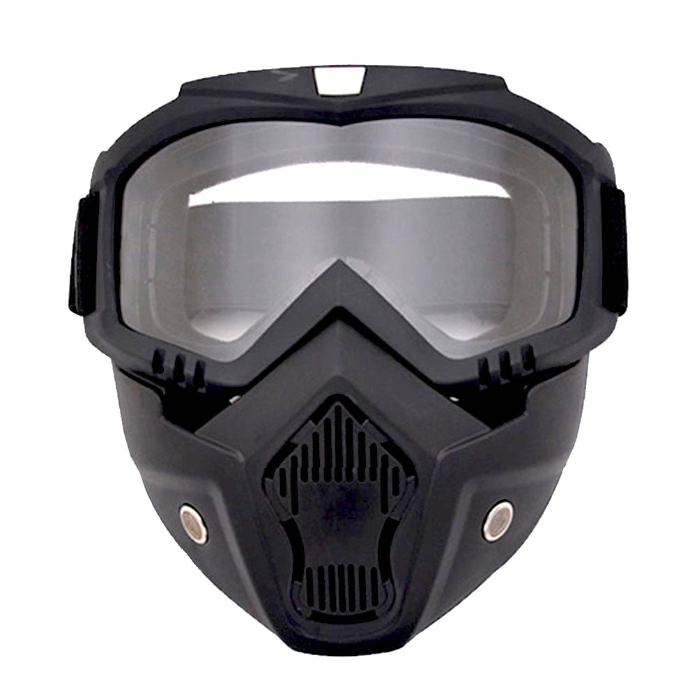 Motorcycle Goggles Mask, Detachable for Motocross Helmet Goggles use, Tactical Airsoft Goggles Mask: GK_T815-25
