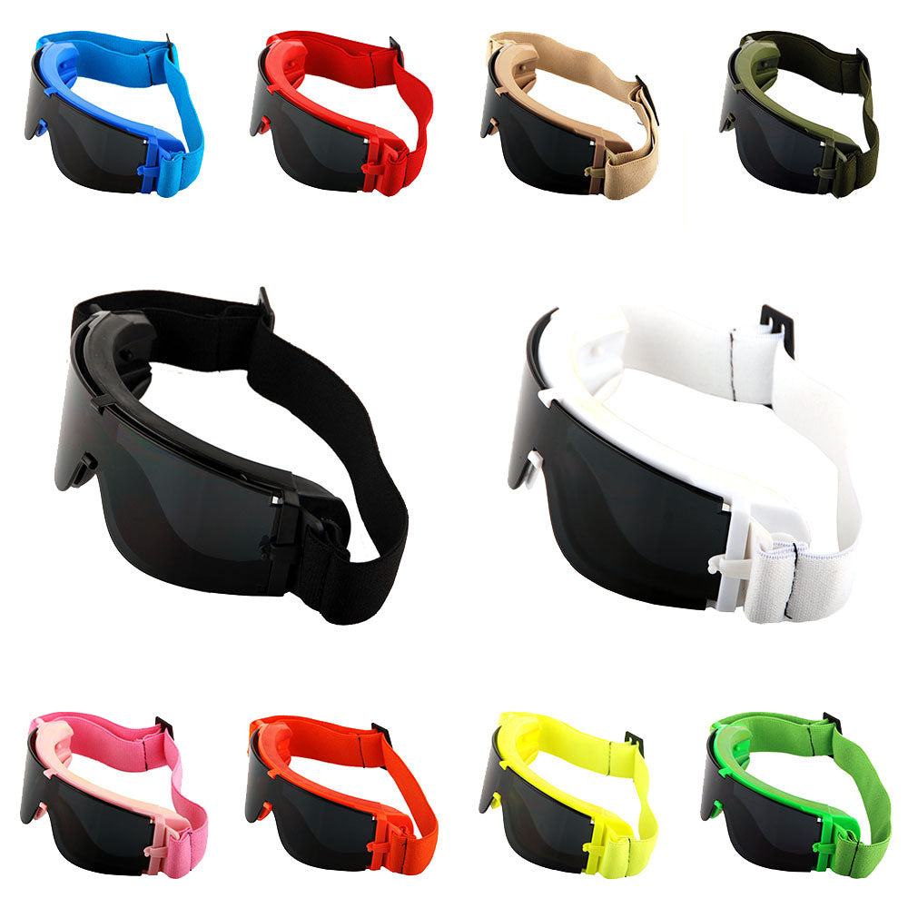 Motorcycle Goggles Scooter Mopeds Half Helmet Vintage Vespa Pilot Aviator Style + One Extra Black Lens and One Extra Yellow Lens, GK_X008