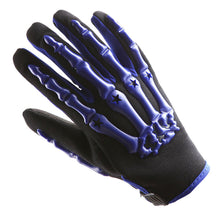 Youth Motocross Gloves Motorcycle BMX MX ATV Dirt Bike Bicycle Skeleton Cycling Kids Gloves: GLV_CE04(Youth)