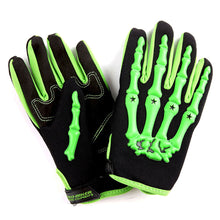 1Storm Youth Motocross Helmet BMX MX Bike Helmet Teenager Racing Style + MX Goggles + MX Skeleton Gloves Bundle: HF801Youth