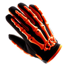 Youth Motocross Gloves Motorcycle BMX MX ATV Dirt Bike Bicycle Skeleton Cycling Kids Gloves: GLV_CE04(Youth)