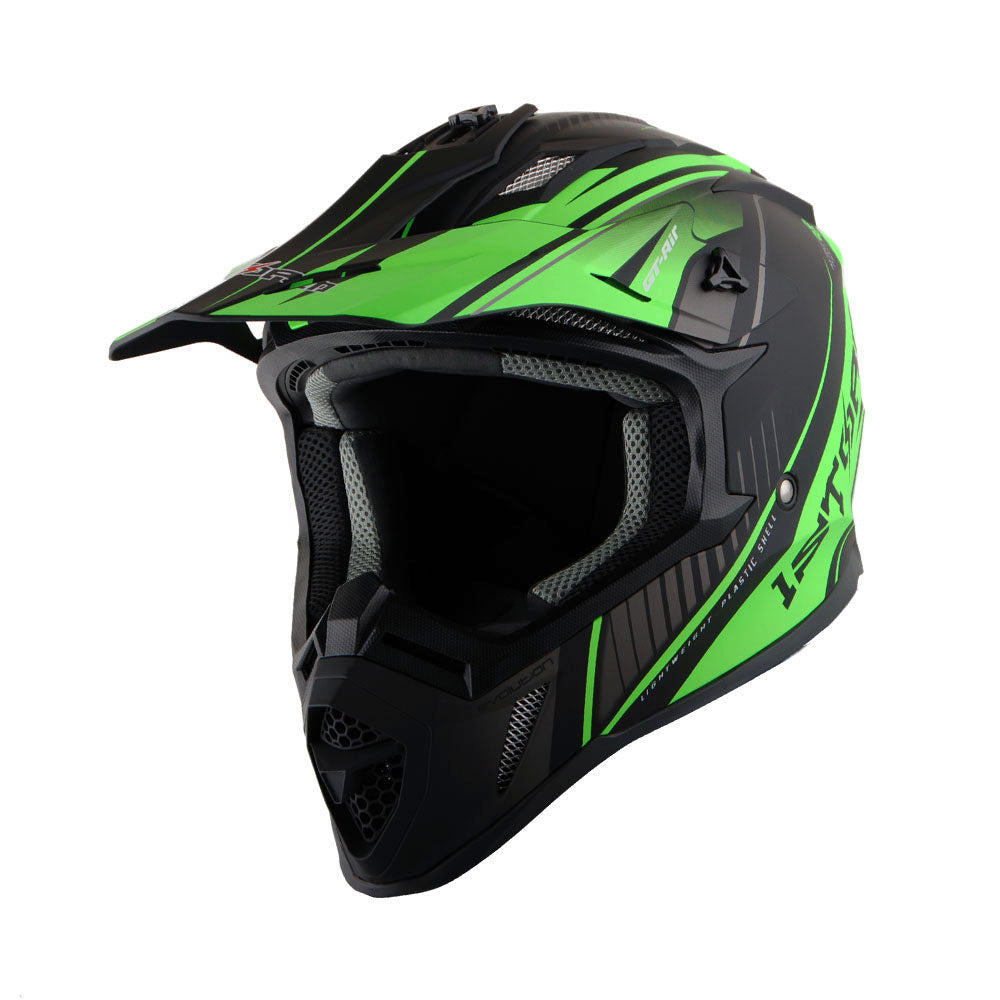 1Storm Adult Motocross Helmet BMX MX ATV Dirt Bike Downhill Mountain Bike Helmet Racing Style H637