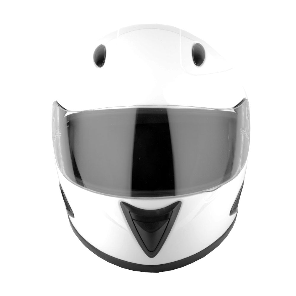 1Storm Motorcycle Bike Full Face Helmet Horn Wing as Bonus: HB75