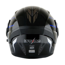1Storm Motorcycle Modular Full Face Flip up Dual Visor Helmet + Spoiler + Motorcycle Bluetooth Headset: HB89