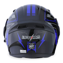 1Storm Motorcycle Modular Full Face Helmet Flip up Dual Visor Helmet: HB89