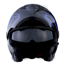 1Storm Motorcycle Modular Full Face Helmet Flip up Dual Visor Helmet: HB89