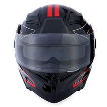 1Storm Motorcycle Modular Full Face Helmet Flip up Dual Visor Helmet: HB89