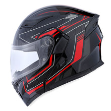 1Storm Motorcycle Modular Full Face Helmet Flip up Dual Visor Helmet: HB89