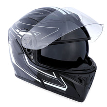 1Storm Motorcycle Modular Full Face Helmet Flip up Dual Visor Helmet: HB89