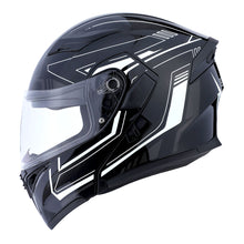 1Storm Motorcycle Modular Full Face Helmet Flip up Dual Visor Helmet: HB89