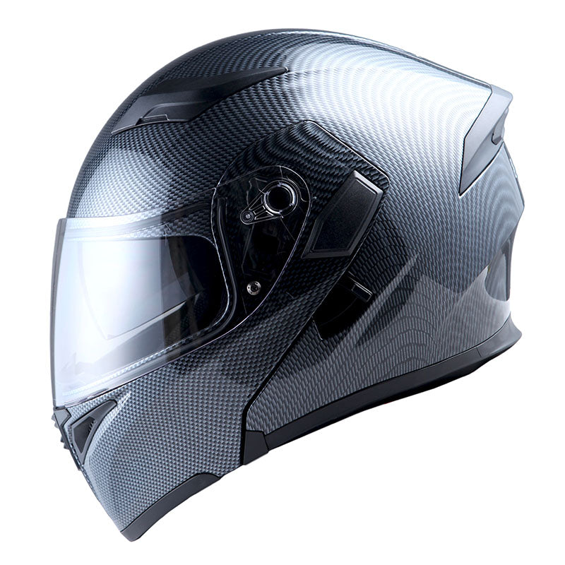 1Storm Motorcycle Modular Full Face Helmet Flip up Dual Visor Helmet: HB89