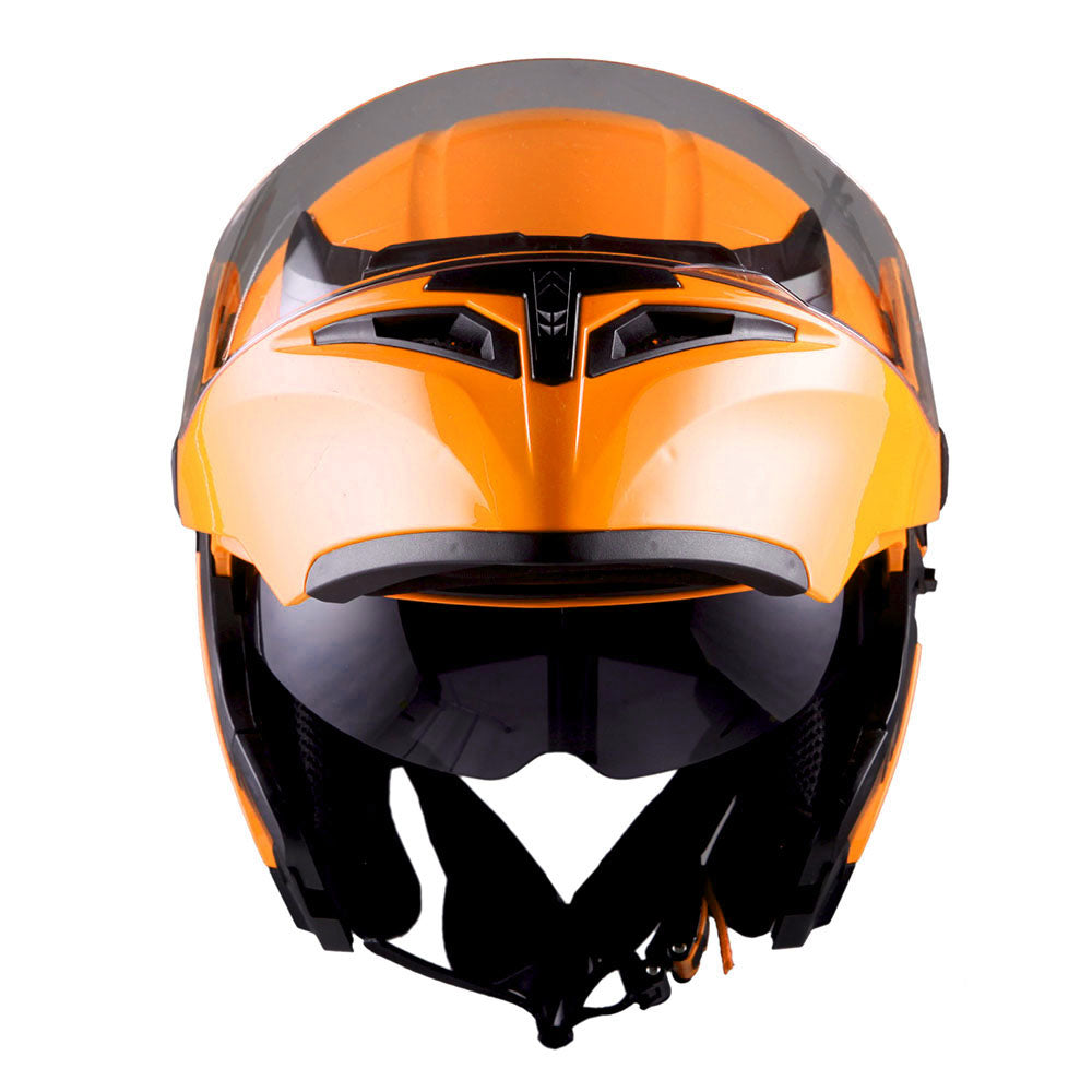 1Storm Motorcycle Modular Full Face Helmet Flip up Dual Visor Sun Shield Close Out Helmet: HB89CLS