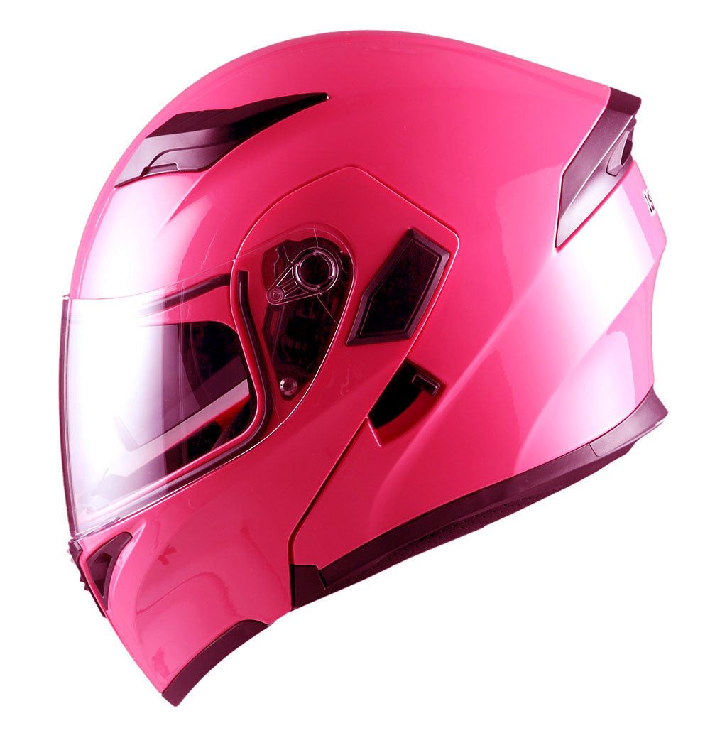 1Storm Motorcycle Modular Full Face Helmet Flip up Dual Visor Helmet: HB89