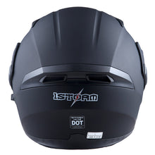 1Storm Motorcycle Modular Full Face Helmet Flip up Dual Visor Helmet: HB89