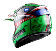 WOW Youth Kids Motocross BMX MX ATV Dirt Bike Helmet Shark: HBOY-K-Shark