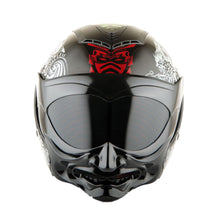 1Storm Motorcycle Open Face Fiber Glass Dual Visor Helmet HB_609 Scooter Classical Knight Bike Samurai + One Extra Clear Shield