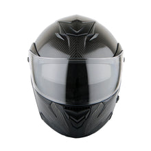 Martian Genuine Real Carbon Fiber Motorcycle Modular Flip up Full Face Helmet + Motorcycle Bluetooth Headset: HB-B1 Glossy Carbon Black