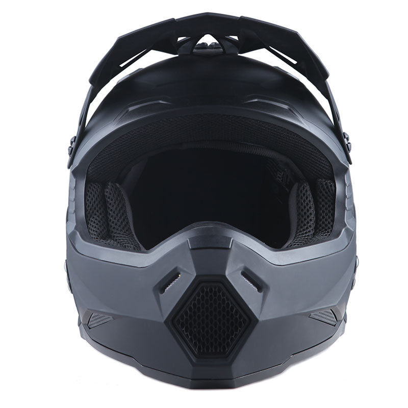 1Storm Youth Motocross Helmet BMX MX Bike Helmet Teenager Racing Style + MX Goggles + MX Skeleton Gloves Bundle: HF801Youth