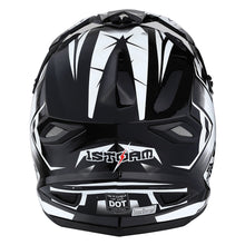 1Storm Adult Motocross Helmet BMX MX ATV Dirt Bike Helmet HF801 Racing Style + Goggles + Skeleton Glove Bundle