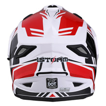 1Storm Dual Sport Motorcycle Motocross Off Road Full Face Helmet Dual Visor: HF802