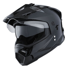 1Storm Dual Sport Motorcycle Motocross Off Road Full Face Helmet Dual Visor: HF802